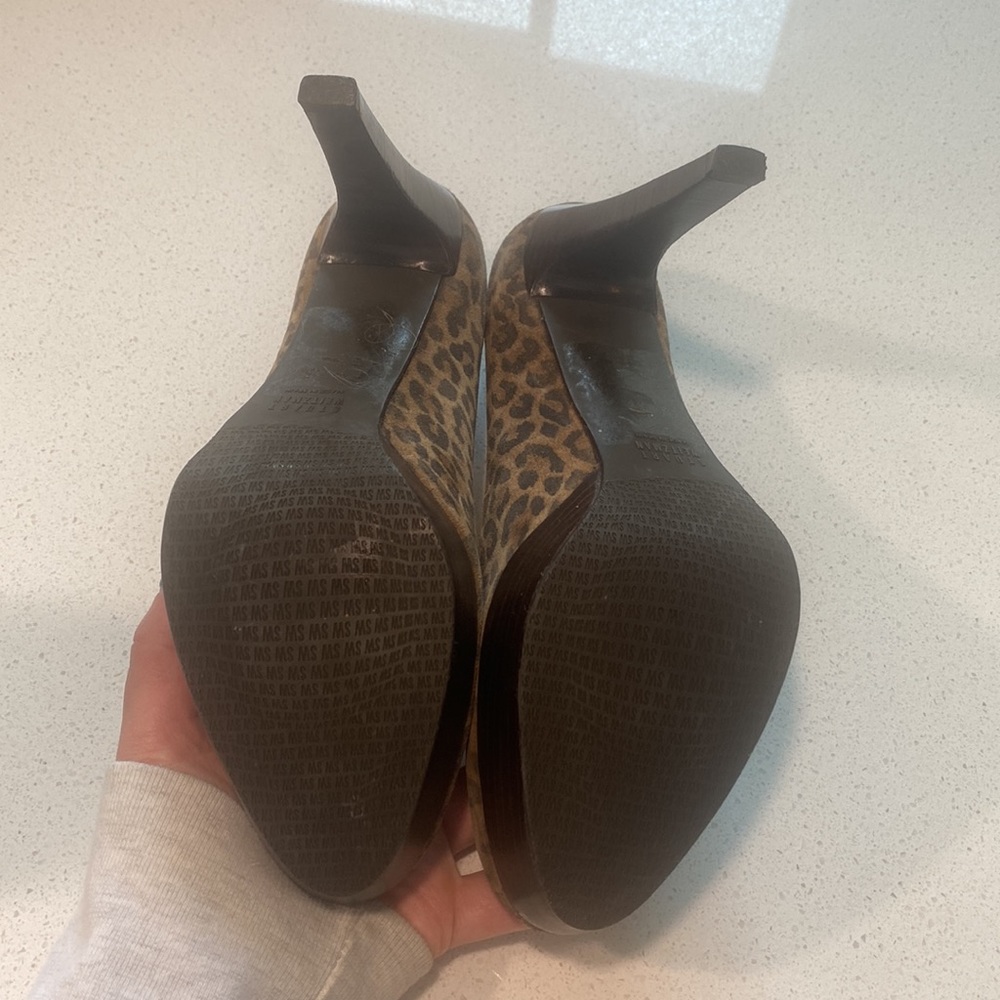 Leopard Print Stuart Weitzman Heels - image 3